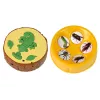 LEAN TOYS kauko-ohjattava kameleontti vihreä valo 28 cm