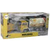 LEAN TOYS kauko-ohjattava rakennustyömaan kuorma-auto 1:24 keltainen