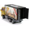 LEAN TOYS kauko-ohjattava rakennustyömaan kuorma-auto 1:24 keltainen