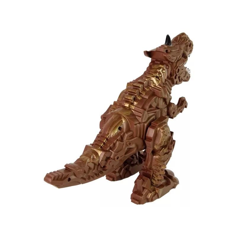 LEAN TOYS kaukosäädettävä dinosaurus höyryprojektori ruskea