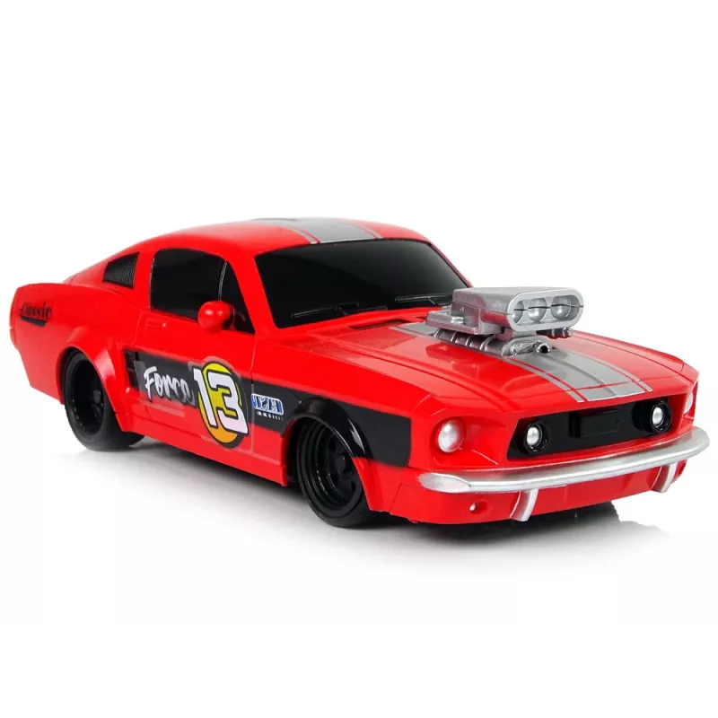 LEAN TOYS kaukosäädettävä urheiluauto 1:20 punainen ohjain