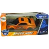 LEAN TOYS Kaukosäädettävä urheiluauto 1:24 Racing oranssi 27 MHz ohjain