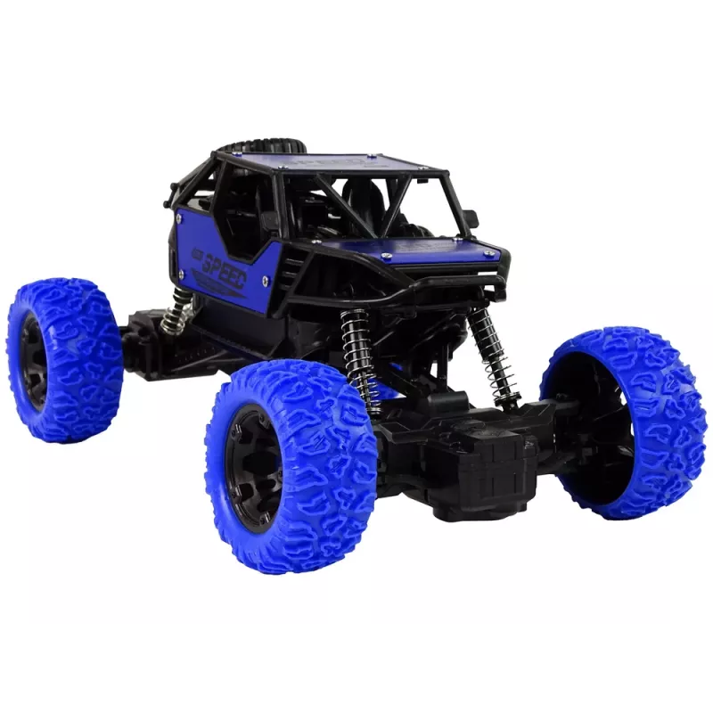 LEAN TOYS maastoauto kauko-ohjattava R/C 1:18 sininen