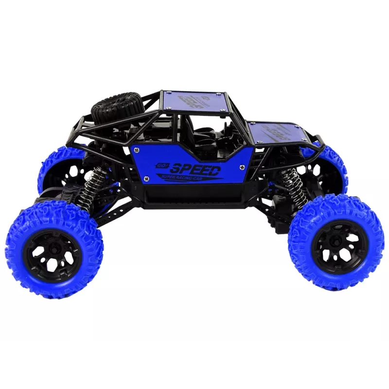 LEAN TOYS maastoauto kauko-ohjattava R/C 1:18 sininen