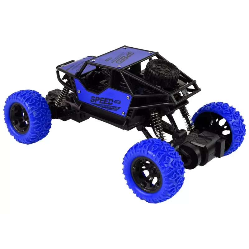 LEAN TOYS maastoauto kauko-ohjattava R/C 1:18 sininen