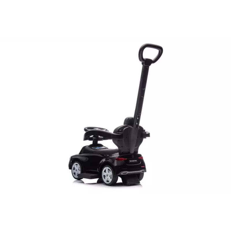 LEAN TOYS työnnettävä auto Mercedes 3in1 musta