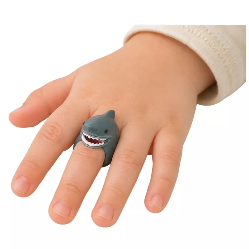 LEAN TOYS Sormus kädessä opetukselliset eläimet Hai