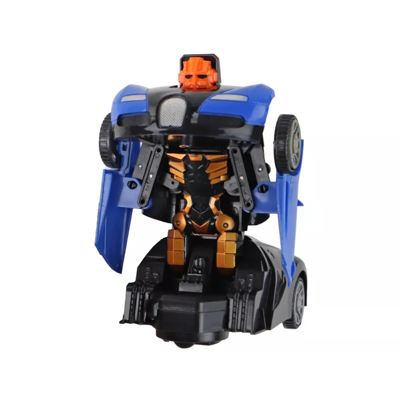LEAN TOYS robottiauto 2in1 Bugatti sininen valotehosteet