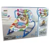 LEAN TOYS kiikkutuoli 2in1 sininen seepra äänet värinä