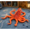 LEAN TOYS kumi mustekalahahmo venyvä realistinen merieläin 12cm