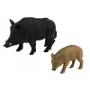 LEAN TOYS 2 villisikaa ja pikkupossu -figuurisarja metsäeläimet