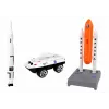 LEAN TOYS hahmosarja Space Truck Rocket 15 kpl