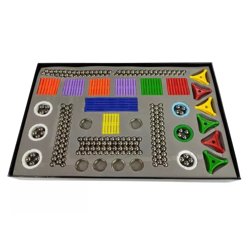 LEAN TOYS setti Magnastix magneettipalikat 560 + Board