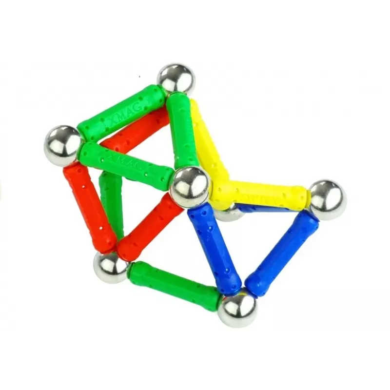 LEAN TOYS setti Magnastix magneettipalikat 560 + Board