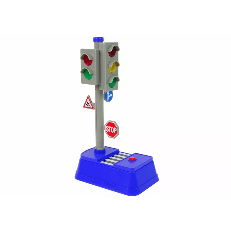 LEAN TOYS liikennemerkkisarja valot äänet 23 cm