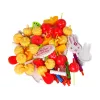 LEAN TOYS makeiset kakku keksit tarrakiinnityskoristeet DIY