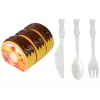 LEAN TOYS makeiset kakku keksit tarrakiinnityskoristeet DIY