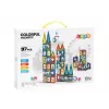 LEAN TOYS liukusarja palloille magneettipalikat 168 osaa