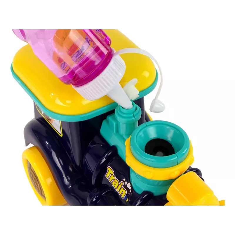 LEAN TOYS saippuakuplaveturi valolla ja äänellä, sininen