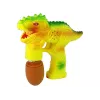 LEAN TOYS saippuakuplat dinosaurus saippuakuplaneste muna keltainen