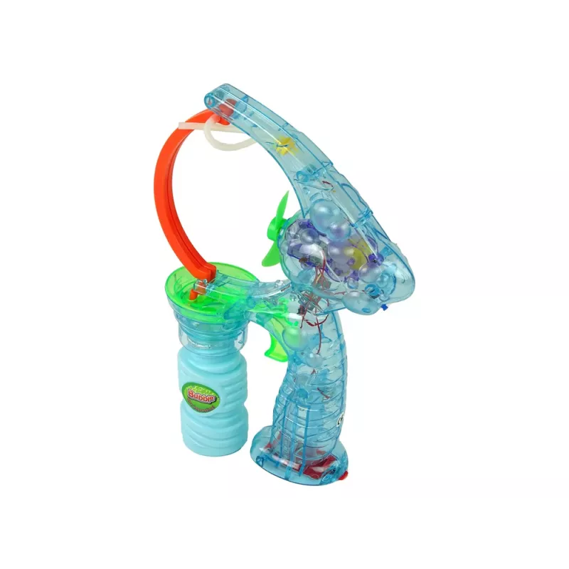 LEAN TOYS saippuakuplapistooli 24 cm valo ja ääni