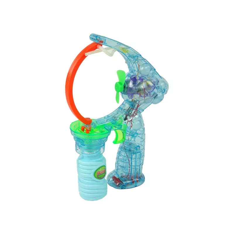LEAN TOYS saippuakuplapistooli 24 cm valo ja ääni