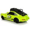 LEAN TOYS Urheiluauto 1:18 vihreä vararengas ohjain