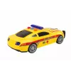 LEAN TOYS urheiluauto ambulanssi valot ääni keltainen