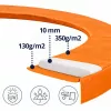 LEAN TOYS jousipeite 14ft trampoliiniin LEAN SPORT BEST - sininen turvapehmuste