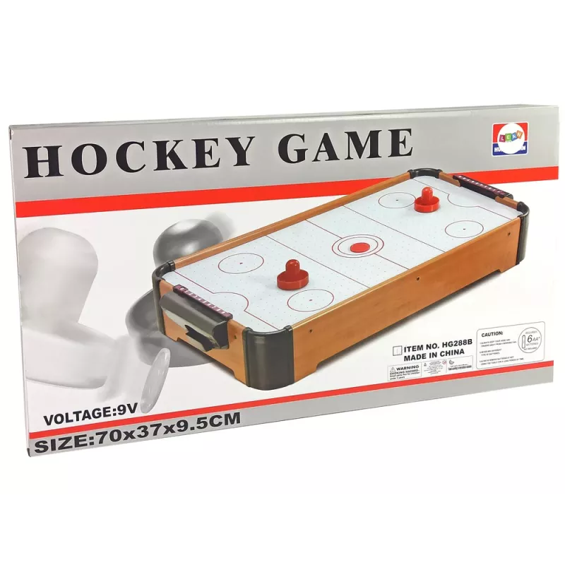 LEAN TOYS pöytäpeli air hockey kiekko pisteet