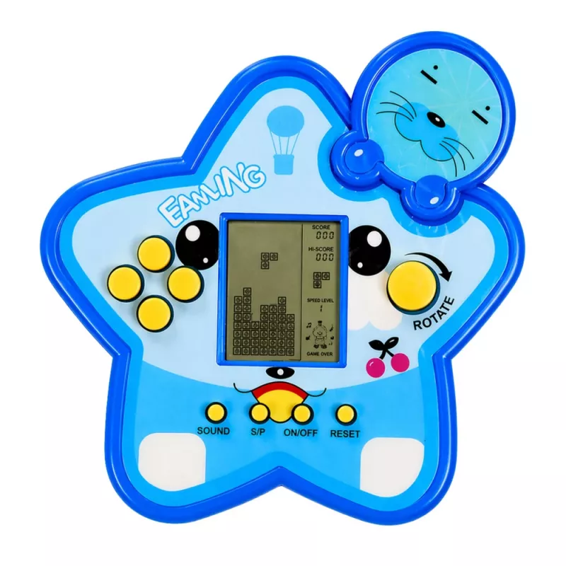 LEAN TOYS Tetris Star elektroninen peli - sininen