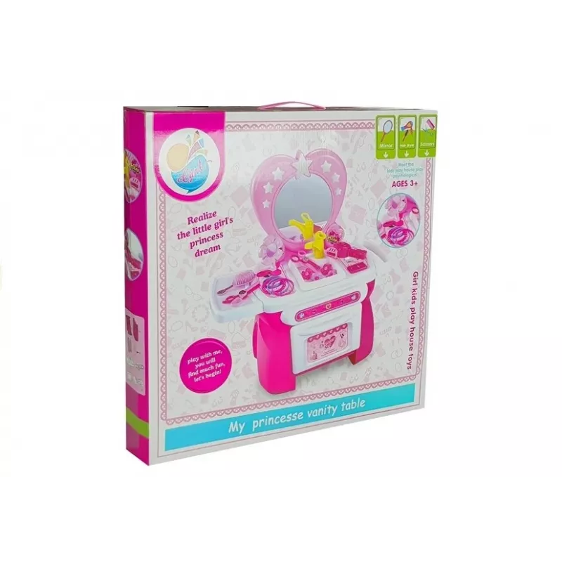 LEAN TOYS kylpyhuoneen kauneussetti hiusasusteet
