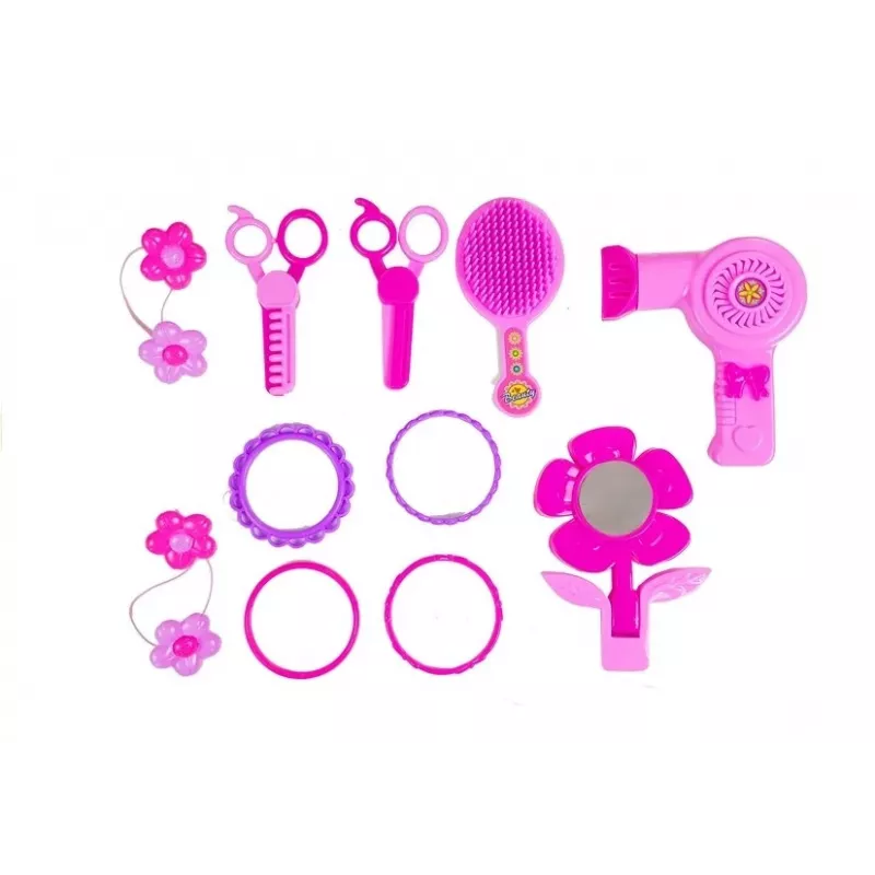 LEAN TOYS kylpyhuoneen kauneussetti hiusasusteet