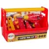 LEAN TOYS Työkalulaatikko vasara pihdit punainen