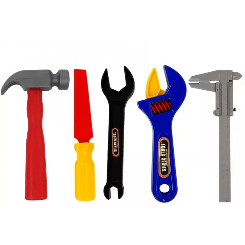 LEAN TOYS Työkalusarja pienille näpertelijöille 37-osainen