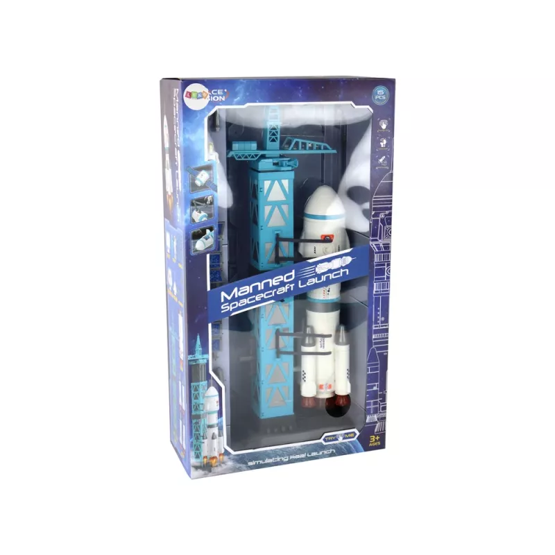 LEAN TOYS lelu avaruusmissio raketti-astronautit laukaisualusta 15 osaa