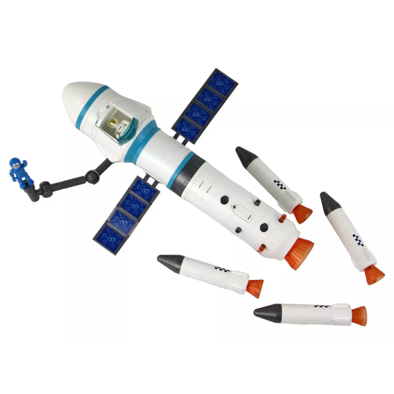LEAN TOYS lelu avaruusmissio raketti-astronautit laukaisualusta 15 osaa