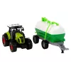 LEAN TOYS traktori lapsille perävaunulla säiliöauto maatila