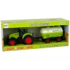 LEAN TOYS traktori isolla perävaunulla Green Farm