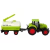 LEAN TOYS traktori isolla perävaunulla Green Farm