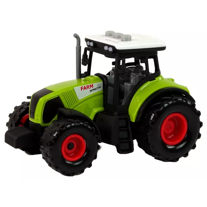 LEAN TOYS traktori perävaunulla maatila-auto