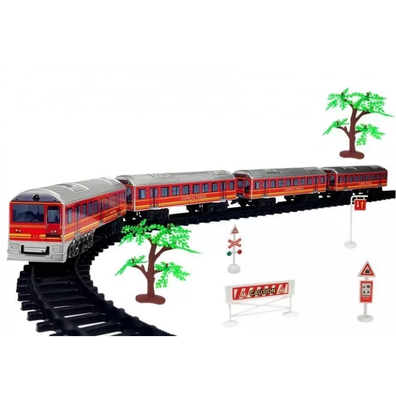 LEAN TOYS Train Track Batteries 33 kpl
