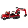 LEAN TOYS kuorma-auto kaivinkone traktori kaivinkone ääni valo