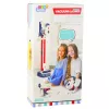 LEAN TOYS pystyimuri lasten siivousleikkisetti valolla ja äänellä, asema valkoinen