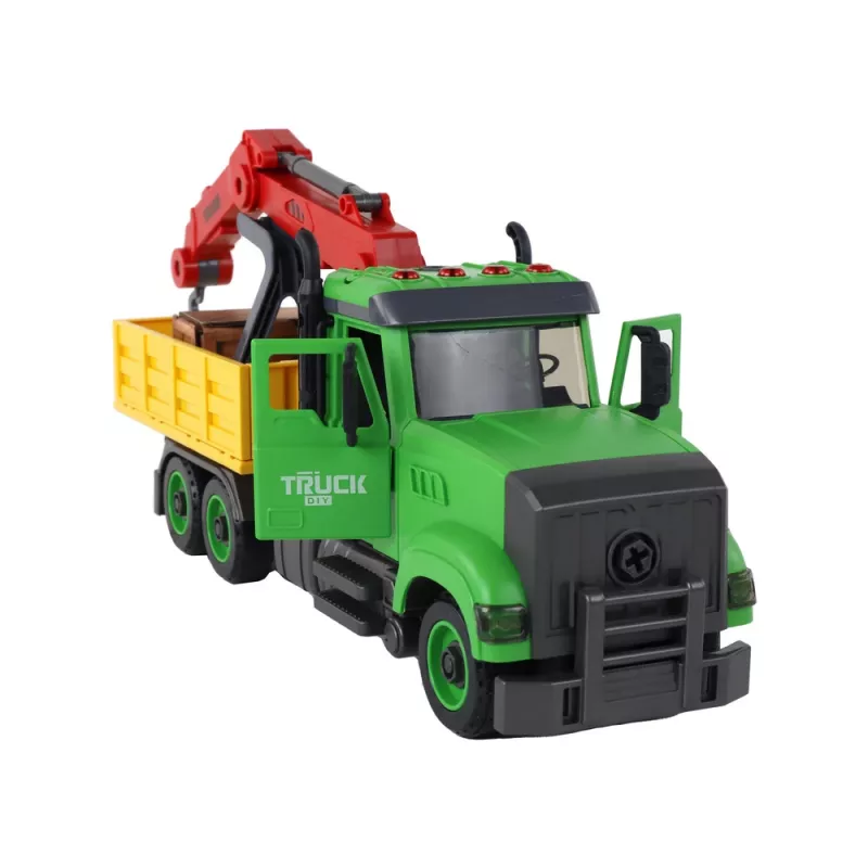 LEAN TOYS Kippikraanallinen ajoneuvo ruuvattava ja irrotettava DIY