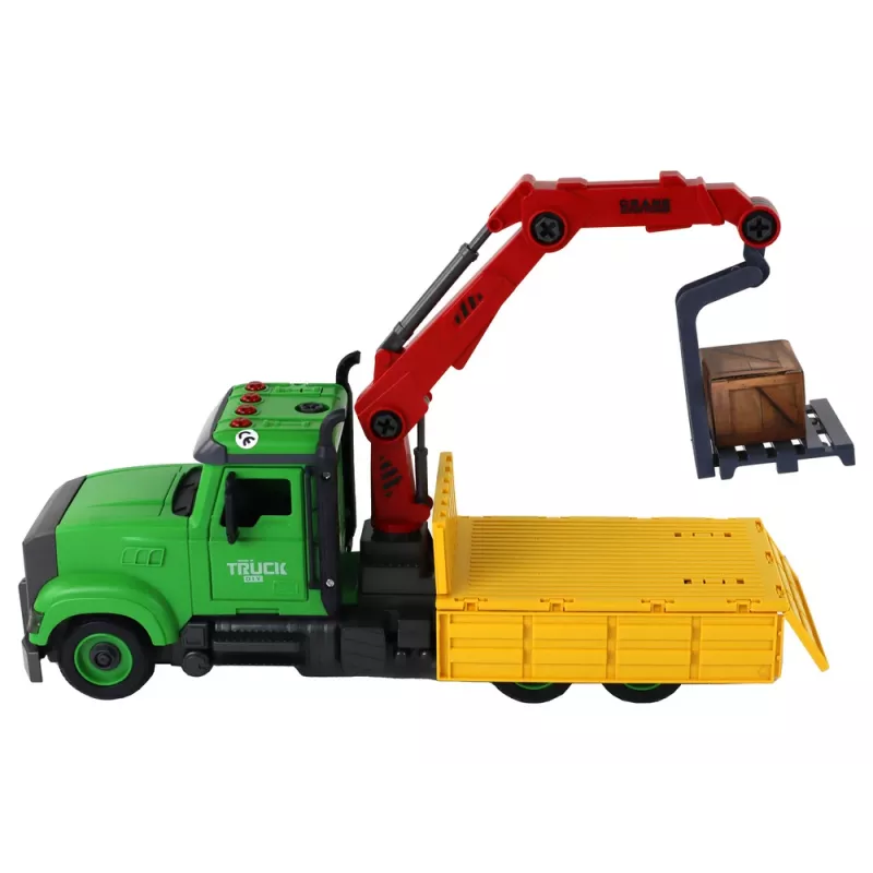 LEAN TOYS Kippikraanallinen ajoneuvo ruuvattava ja irrotettava DIY