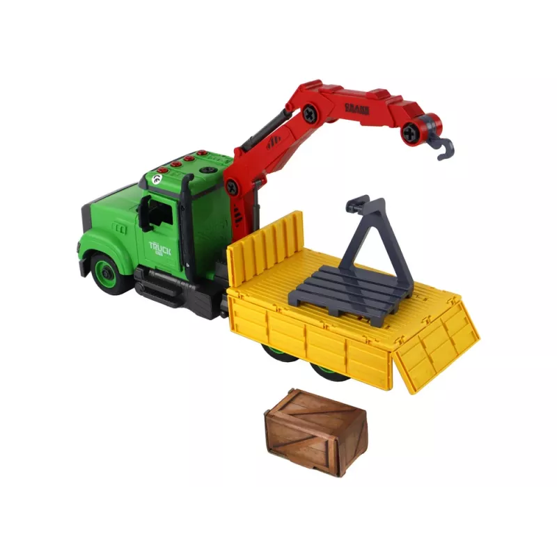 LEAN TOYS Kippikraanallinen ajoneuvo ruuvattava ja irrotettava DIY
