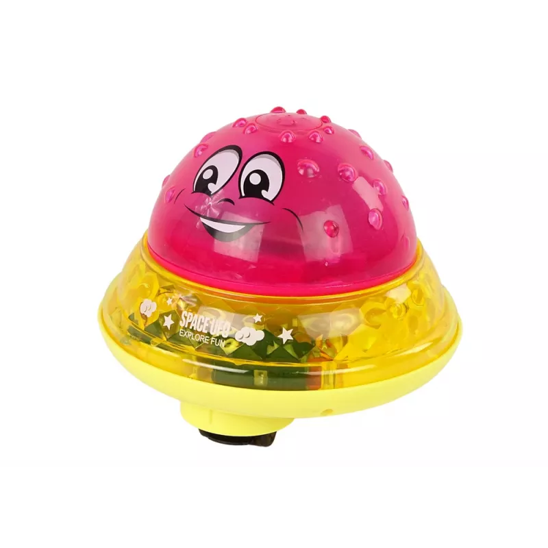 LEAN TOYS vesipallo UFO diodit happy music pinkki