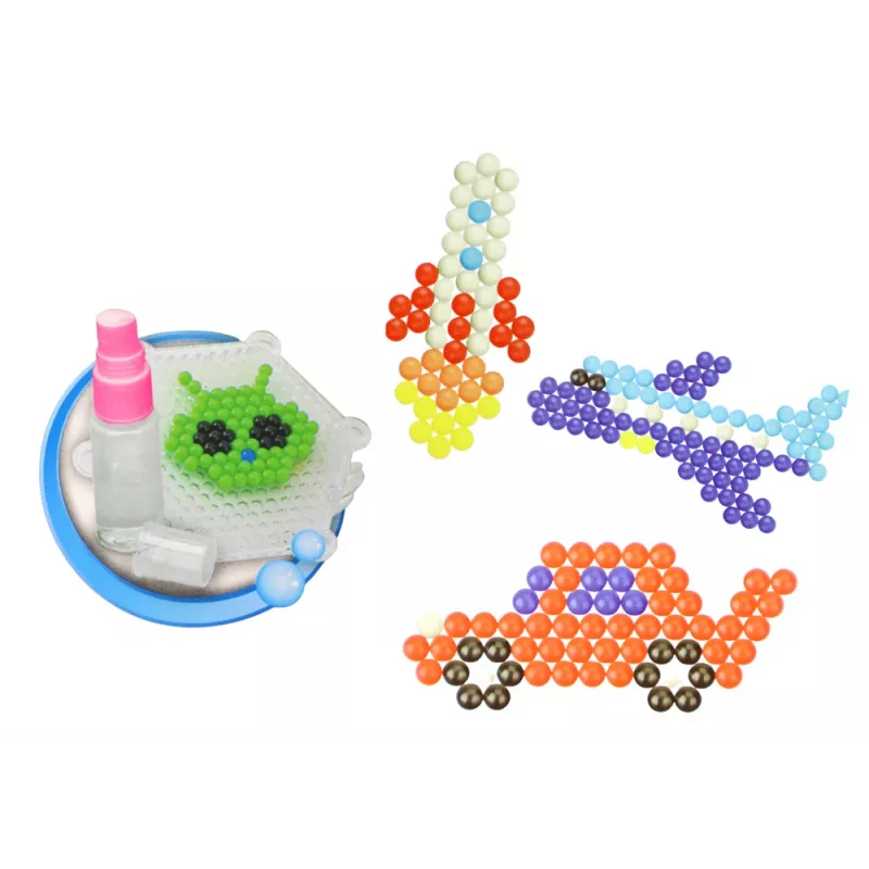 LEAN TOYS vesipallosarja DIY Magic Beads 8 väriä kulkuvälineet