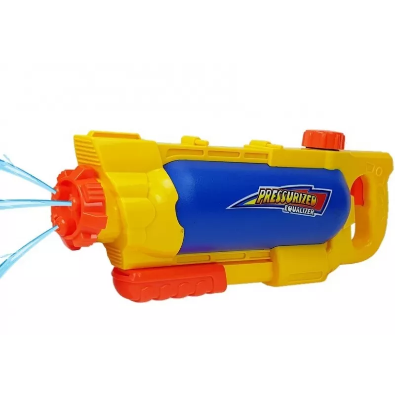 LEAN TOYS vesipyssy 1450 ml keltainen-sininen
